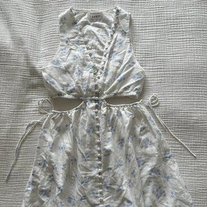 Floral Cut Out Dress